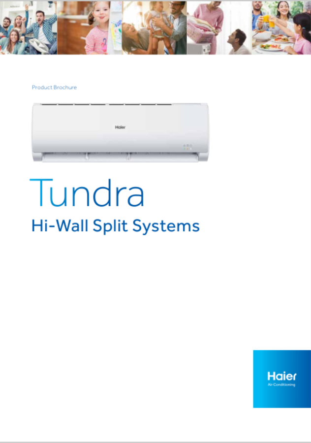 Haier Brochure cover