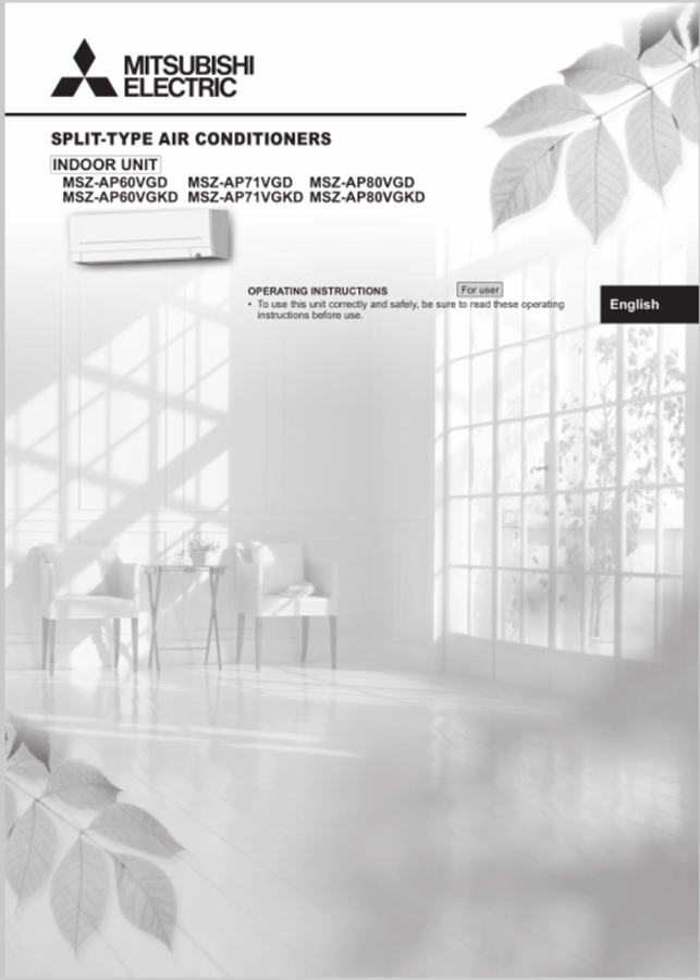 Mitsubishi manual cover