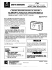 White RodgersThermostatOwnersManual 000