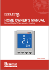 manual digital thermostat user manual
