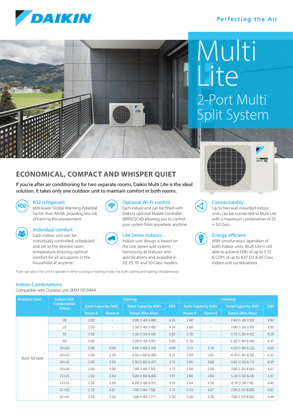 Daikin Multi Lite
