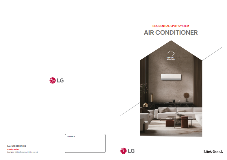 LG DualCool AI Air Split Systems Brochure Nov 25