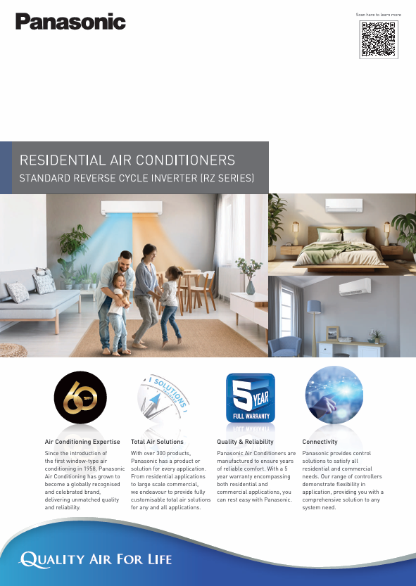 Panasonic AKR RZ series brochure